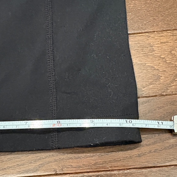 Athleta Revelation Pant 1X Black Flare Leg Yoga Waistband Pocket - Picture 10 of 13